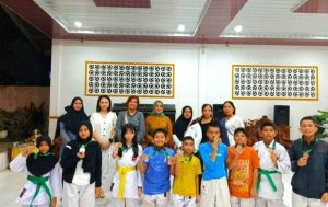 Plt Bupati Labuhanbatu Terima Atlet Peraih Medali dari Kejurda Karate