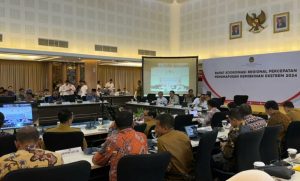 Bupati Dairi Hadiri Rakor Percepatan Penghapusan Kemiskinan Ekstrem 2024