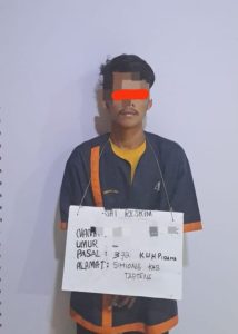 Gelapkan Honda Koperasi, AL Warga Tapteng Diringkus Reskrim Polres Labuhanbatu di Tapsel