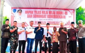 Peringati HUT RI Ke-79, Pemkab Labuhanbatu Gelar Kegiatan Napak Tilas
