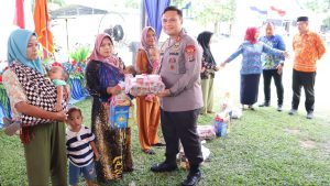 Kapolres Labuhanbatu Hadiri Pencanangan Bakti Sosial TNI-KB