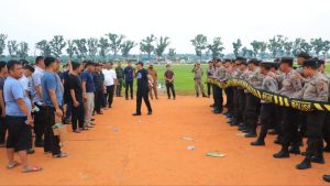 Persiapan Pengamanan Pilkada 2024, Polres Labuhanbatu Gelar Simulasi Sispamkota