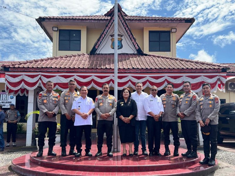 Bupati Pakpak Bharat Sambut Kehadiran Wakapolri Buka Bakti Sosial dan Kesehatan Polri