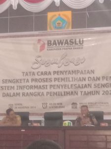Bawaslu Pakpak Bharat Sosialisasikan SIPS Pilkada 2024: Pengajuan Sengketa Pelanggaran Prosedur
