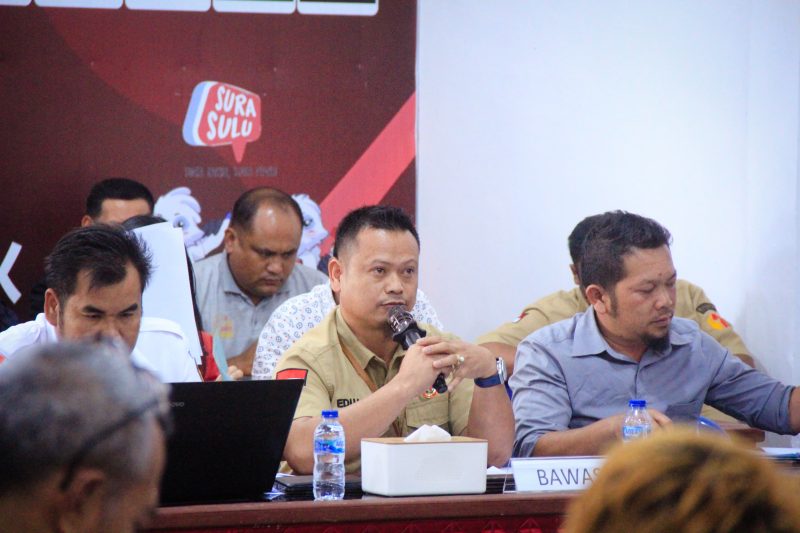 Bawaslu Humbahas Hadiri Rapat Pleno Terbuka Rekapitulasi dan Penetapan DPT