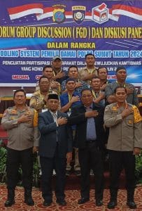 Dalam Rangka Cooling System Pemilu Damai 2024, Dirbinmas Poldasu Adakan FGD