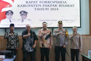 Forkopimda Gelar Rapat Terkait Pemilukada Serentak Tahun 2024 di Pakpak Bharat