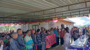 Masyarakat Desa Simarigung Gelar Doa Bersama Dukung Paslon Irwan-Sadar di Pilkada Humbahas