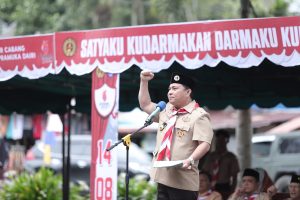 Pj Bupati Dairi Pimpin Apel Hari Pramuka Ke-63