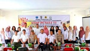 Gelar Acara ‘Stop Pungli’ Di Pemkab Labuhanbatu, Ini Arahan Kasiwas Polres Labuhanbatu