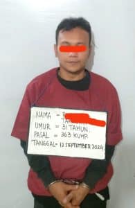 Curi Uang 165 juta, Uci Diringkus Unit Reskrim Polsek Aek Natas di Asahan