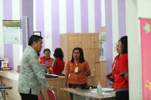 Pjs Bupati Pakpak Bharat Berkunjung ke Puskesmas Salak Bersama Kadinkes
