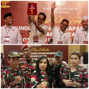 Laskar Merah Putih Dukung Paslon Nomor 1, Rico Waas-Zakiyuddin Harahap