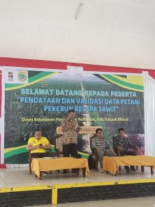 Dinas Pertanian Kabupaten Pakpak Bharat Laksanakan Pendataan dan Validasi Pekebun Kelapa Sawit
