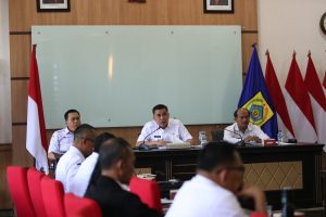 Pjs Bupati Pakpak Bharat Pimpin Rakor Bidang Perkonomian dan Investasi Penyehatan Bisnis Perumda PAL