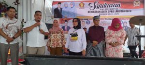 Hadiri Syukuran Anggota DPRD Labuhanbatu, HERO Disambut Ratusan Warga Labuhan Bilik