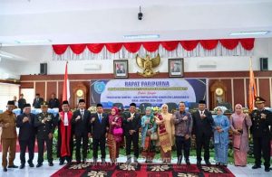 Pjs Bupati Hadiri Paripurna Pelantikan Ketua DPRD Labuhanbatu Masa Jabatan 2024-2029