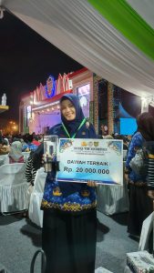 Adilla Putri Raih Juara Terbaik 1 di MTQ VII Korpri Tingkat Nasional Tahun 2024