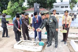 Laksanakan Hari Pahlawan Ke-79, Polres Labuhanbatu Gelar Upacara dan Ziarah Nasional