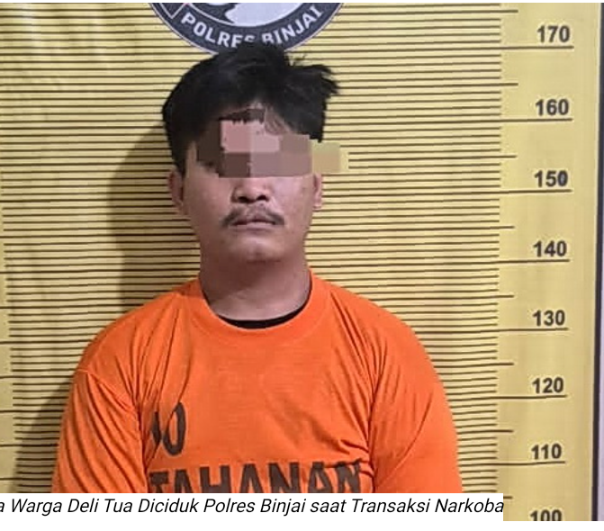 Warga Deli Tua Tertangkap Menjual Ekstasi ke Anggota Satres Narkoba Polres Binjai