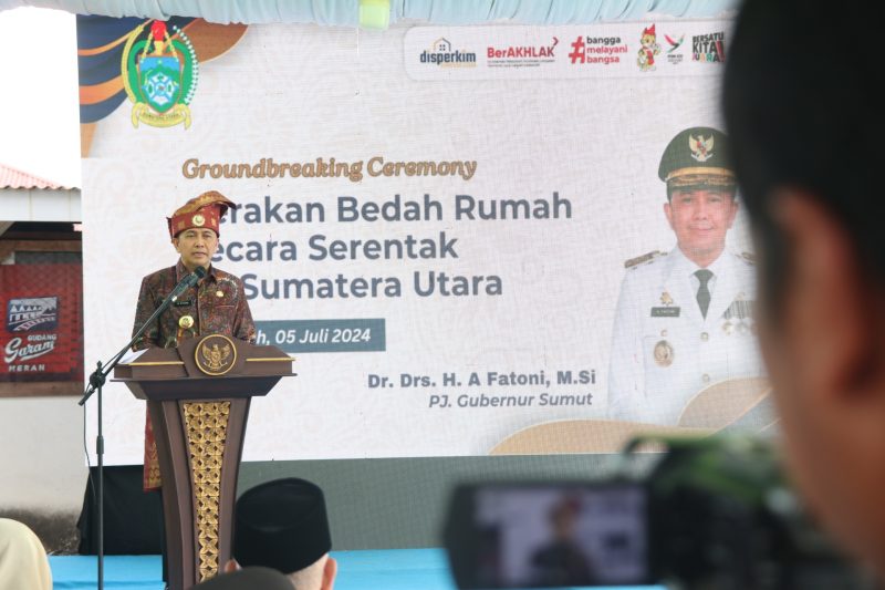 Pj Gubsu Agus Fatoni Minta Bupati dan Wali Kota Percepat Realisasi Program Tiga Juta Rumah