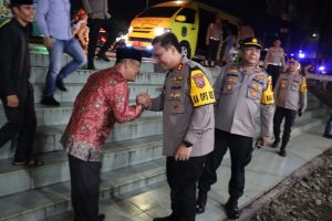 Sambut Malam Tahun Baru 2025 Polres Labuhanbatu Gelar Panggung Prajurit