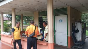 Sambangi Satpam PTPN IV Pabatu, Polres Tebing Tinggi Sampaikan Arahan Kamtibmas