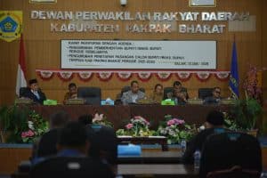 DPRD Pakpak Bharat Gelar Sidang Paripurna Pengesahan Penetapan Bupati dan Wakil Bupati Periode 2025-2030