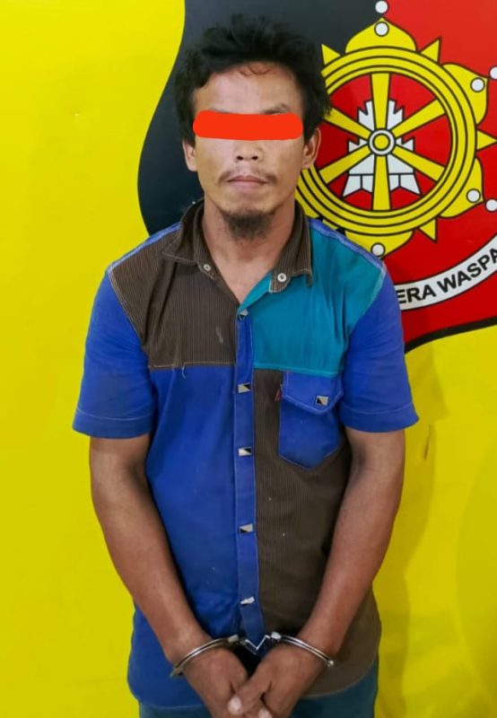 Usuf, Pengedar Sabu Tak Berkutik Saat Diringkus Polisi di Jalinsum Labura