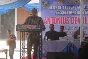 Anggota DPRD Medan Antonius Tumanggor Gelar Reses Kedua Masa Sidang I Tahun 2024-2025