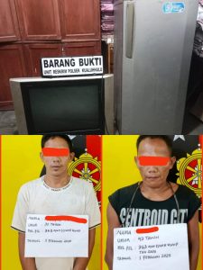 Komplotan Maling Diungkap, 2 Pelaku Spesialis Pembobol Rumah Kosong Diringkus Polisi