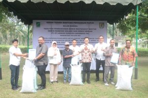 Wabup Sergai Apresiasi PT Lonsum atas Bantuan 164.650 Kg Pupuk untuk 16 Kelompok Tani