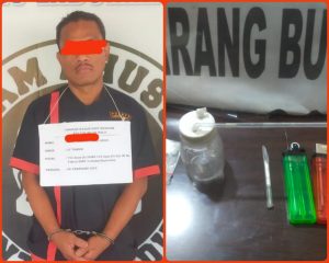 Gerebek Sarang Narkoba, Polisi Ringkus Seorang Pelaku Saat Pesta Sabu