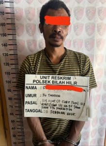 Dagangkan Sabu di Rumah Kosong, Surya Dibekuk Polisi Polsek Bilah Hilir