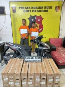 Curi 9 Unit TV Dari Dalam Truk Berjalan, Polisi Ringkus 2 Pelaku Bajing Loncat