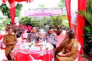 Bhayangkari Cabang Labuhanbatu Launching Program Pekarangan Pangan Lestari