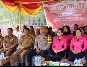 Polres Pakpak Bharat dan Jajarannya Hadiri Peluncuran P2L untuk Mendukung Ketahanan Pangan
