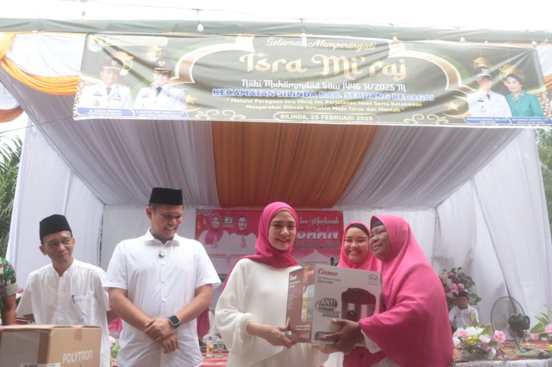 Peringati Isra Miraj di Silinda, Wabup Sergai Ajak Umat Perkuat Keimanan