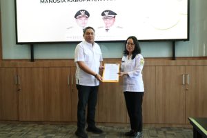 Kepala BKPSDM Pakpak Bharat Resmi Sertijab di Ruang Rapat Garuda