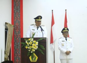 Bupati Samosir Sampaikan Pidato Perdana di Rapat Paripurna DPRD