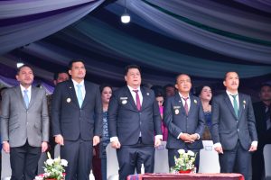 Gubsu Bobby Nasution Janji Serahkan Aset Rumah Dinas Bupati pada Pemkab Samosir dalam Perayaan Hari Jadi XXI Kabupaten Samosir