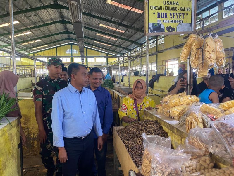 Jelang Idul Fitri, Bupati Sergai Pimpin Sidak Pasar: Harga Stabil, Stok Bahan Pokok Aman