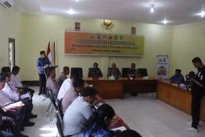 Polres Pakpak Bharat Gelar Rapat Koordinasi Lintas Sektoral Operasi Ketupat Toba 2025