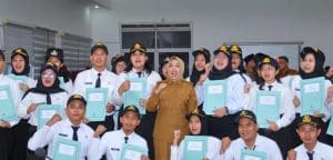 Bupati Labuhanbatu Serahkan SK CPNS Formasi 2024