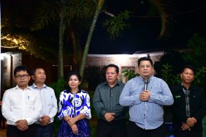 Bupati Samosir Sambut Kedatangan Uskup Agung Medan Mgr Kornelius Sipayung