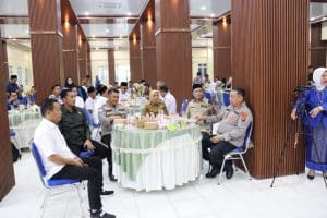 Perkuat Sinergi Dunia Pendidikan, Kapolres AKBP Choky Sentosa Meliala Hadiri Halal Bihalal ULB Labuhanbatu