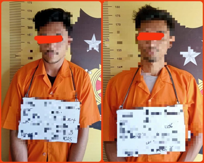 Dua Pengedar Sabu Diciduk Polsek Marbau Usai Gagal Lakukan Transaksi Narkoba