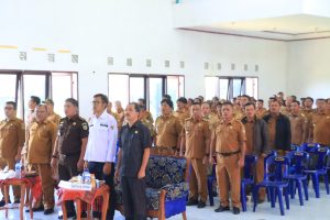 Wabup Samosir Terima Kunjungan Kejari Samosir, Launching dan Sosialisasikan Aplikasi JAGA DESA
