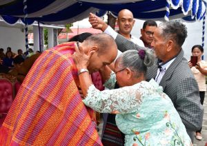 Wabup Martua Sitanggang Pamit Kepada Keluarga dan Masyarakat Samosir