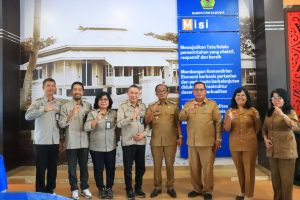 Wabup Samosir Terima Audiensi BP Toba Caldera UNESCO Global Geopark
